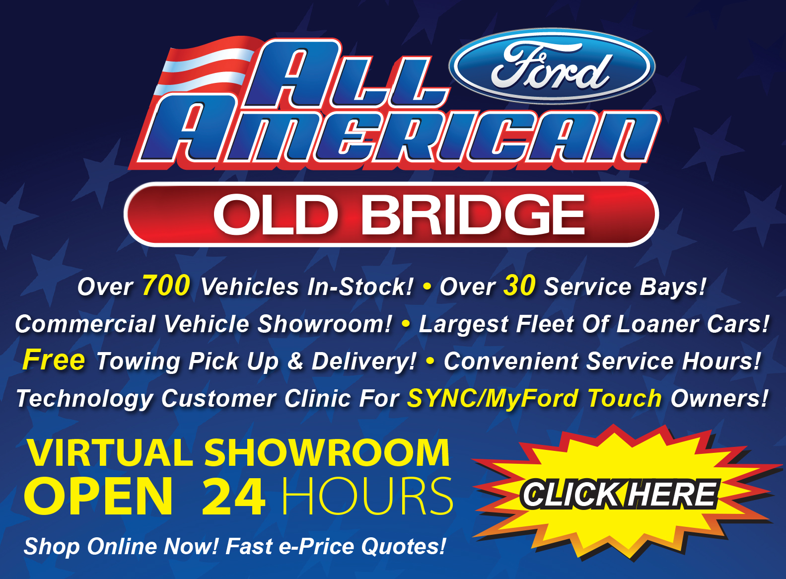 All American Ford in Old Bridge Ford, Service Center Dealership Ratings