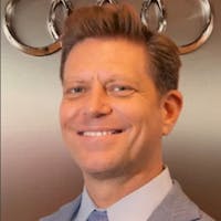 Trey Graf at Audi Mobile