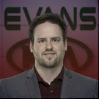 Jordan Mureness at Evans Kia