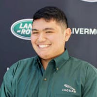 Nicholas Raymundo at Land Rover Livermore