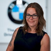Amanda Tibbals at Galleria BMW