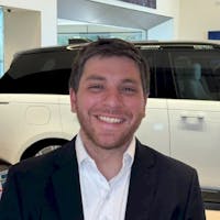 Blake Gellman at Land Rover Chesterfield