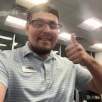 Adam Valencia at Ron Carter Chrysler Dodge Jeep Ram in Alvin