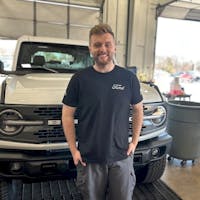 Gabe Burkeen at Sunset Ford