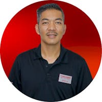 Kenny Le at Fred Haas Toyota World