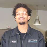 Justin Brown at MotorWorld Toyota