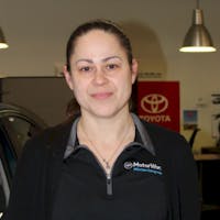 Niki Livingston at MotorWorld Toyota