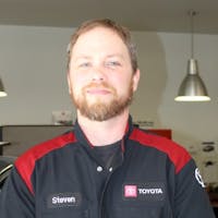 Steven Brown at MotorWorld Toyota