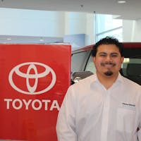 Juan Rajo at MotorWorld Toyota