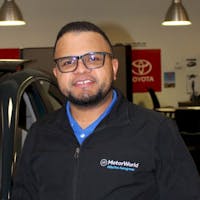 Eduin Medina at MotorWorld Toyota