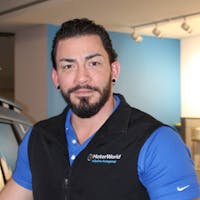 Izzy Santisteban at Motorworld Hyundai