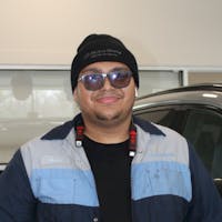 Mark Lopez at Motorworld Honda