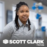 Jamara Williams at Scott Clark Honda