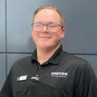 Jacob Sanders-Robinson at Newton Nissan
