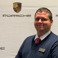 George Wright at Tom Wood Porsche