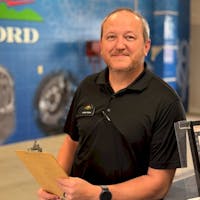Justin Glaze at Sunset Ford of Waterloo