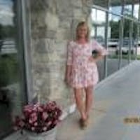 Trista Hayes at Rusty Wallace Cadillac GMC Kia