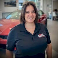 Caitlin Violette at Ron Bouchard's Kia