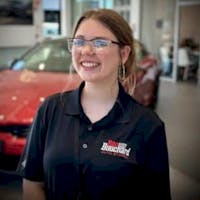 Alyssa Blumer at Ron Bouchard's Kia
