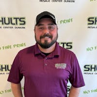 Dustin Smith at Shults Resale Center of Dunkirk