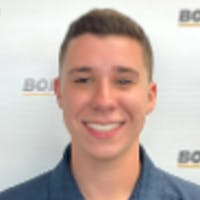 Cole Johnson at Bob Johnson 390 Chevrolet