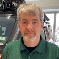 Randy Schneiderheinze at Land Rover Bedford