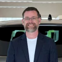 Joe Taylor at Land Rover Bedford