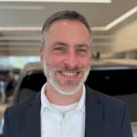 Noah Sanders at Land Rover Bedford