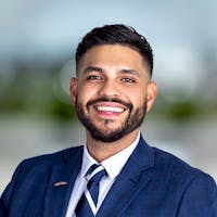 Brian Almendares at Porsche Palm Springs