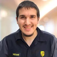Michael Pace at Porsche Melbourne