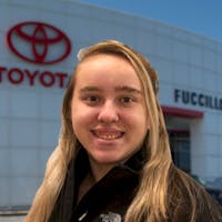 Kaeley Wolf at Fuccillo Toyota of Grand Island