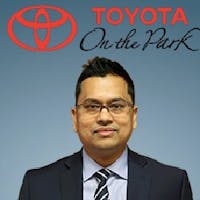 Peter D'Costa at Toyota On the Park