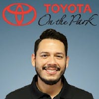 Ricardo Garcia at Toyota On the Park