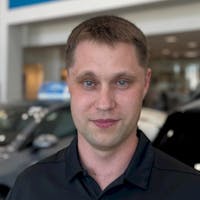 Dzmitry Yatsuk at Luther Brookdale Volkswagen