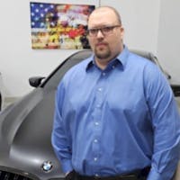 Sean Manor at Auto Imports Miami