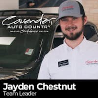 Jayden Chestnut at Cavender Chrysler Jeep Dodge RAM