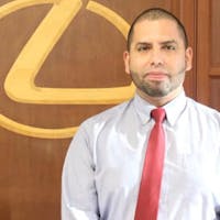 Angel Caban at Ray Catena Lexus of Larchmont