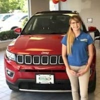 Juliana Ferrara at Station Chrysler Jeep of Mansfield