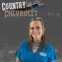 Hailey Burgess at Country Chevrolet
