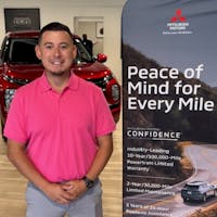 Jose Medina at Blasius Mitsubishi