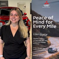 Rachel Vial at Blasius Mitsubishi