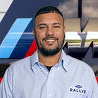 Mustafa Karimbaksh at Rallye BMW