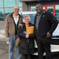 Schuyler "Sky" Scarborough at Minnesota Truck Headquarters of Brainerd