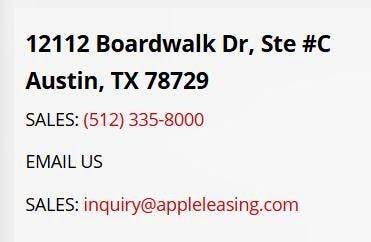 Apple Lease Returns, Austin, TX, 78729