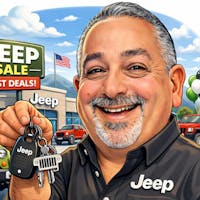 Josh Pollak at Raceway Jeep