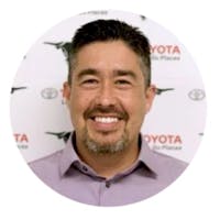 Eddie Chavira at Earnhardt Toyota