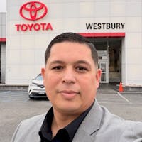 Alberto Atencio at Westbury Toyota