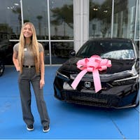 Alysa Bandola at Brandon Honda