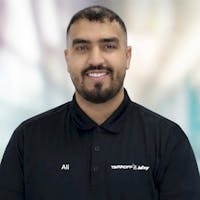 Ali Ahmed at Tamaroff Honda