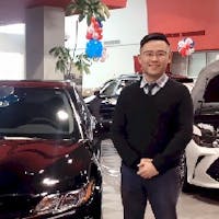 Eddie He at Dublin Toyota